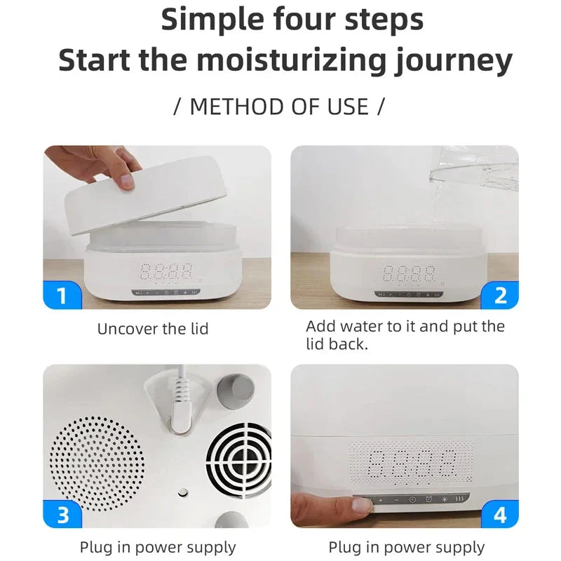 3in1 Mist Tune Air Humidifier Bluetooth Speaker - Image 4