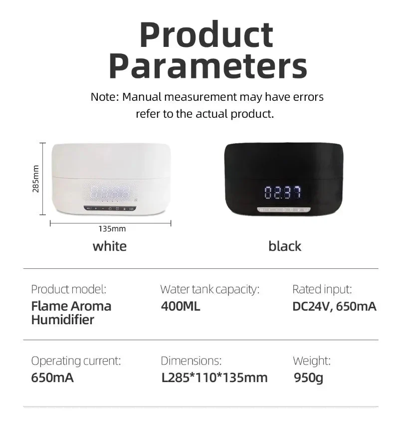 3in1 Mist Tune Air Humidifier Bluetooth Speaker - Image 5