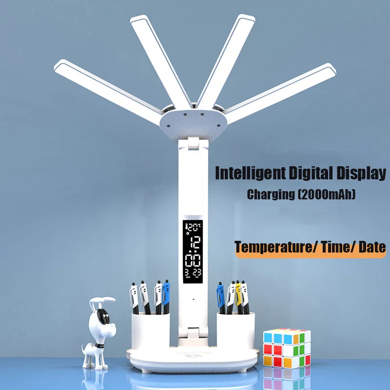 3in1 Multifunctional Four-Head Smart Table Lamp - Image 10