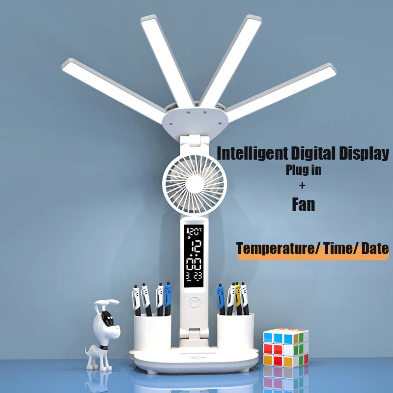 3in1 Multifunctional Four-Head Smart Table Lamp - Image 11