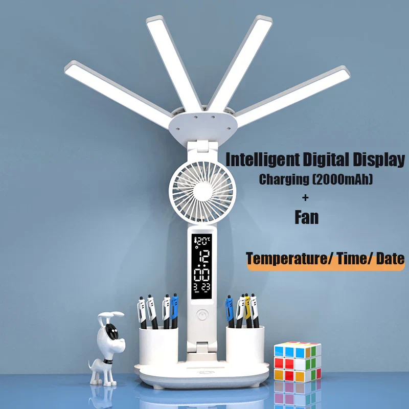 3in1 Multifunctional Four-Head Smart Table Lamp - Image 12