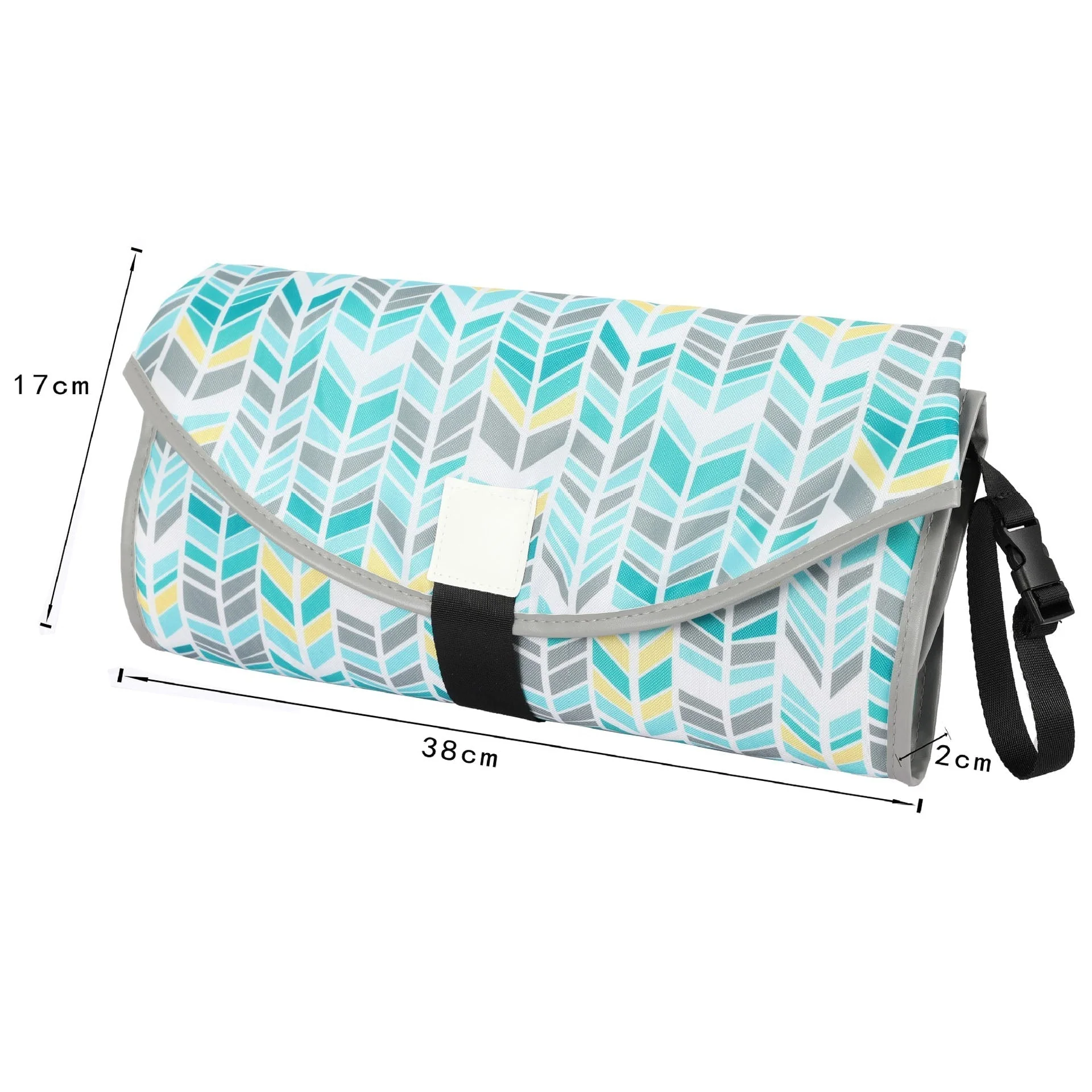 3in1 Portable Waterproof Baby Diaper Changing Pad - Image 2
