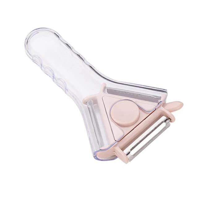 3in1 Rotating Stainless Steel Fruit Vegetable Peeler - Image 11