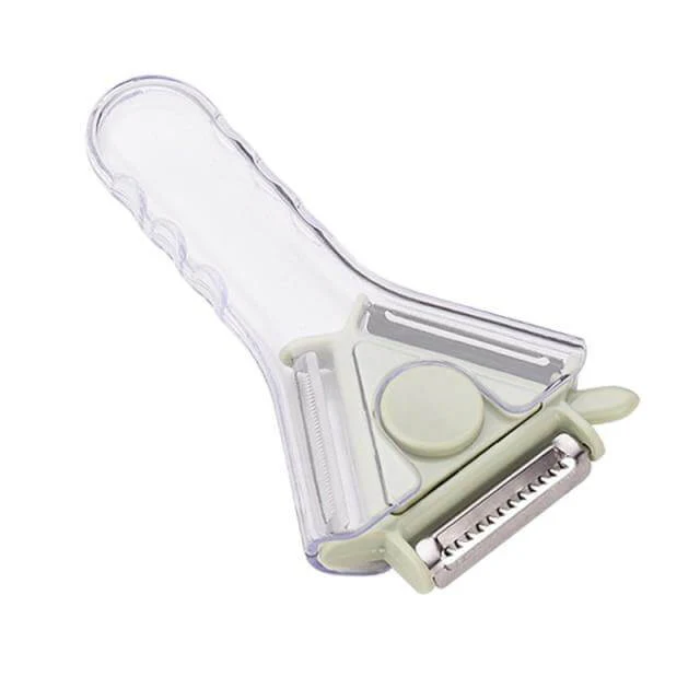 3in1 Rotating Stainless Steel Fruit Vegetable Peeler - Image 12