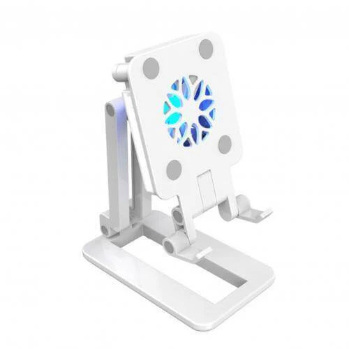 3in1 Selfie Light Adjustable Cooling Fan Phone Holder - Image 16