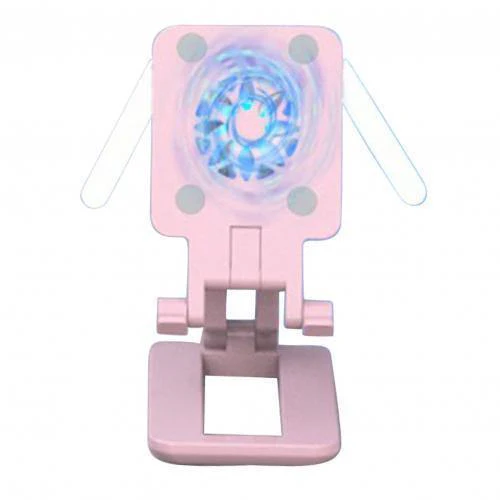 3in1 Selfie Light Adjustable Cooling Fan Phone Holder - Image 17