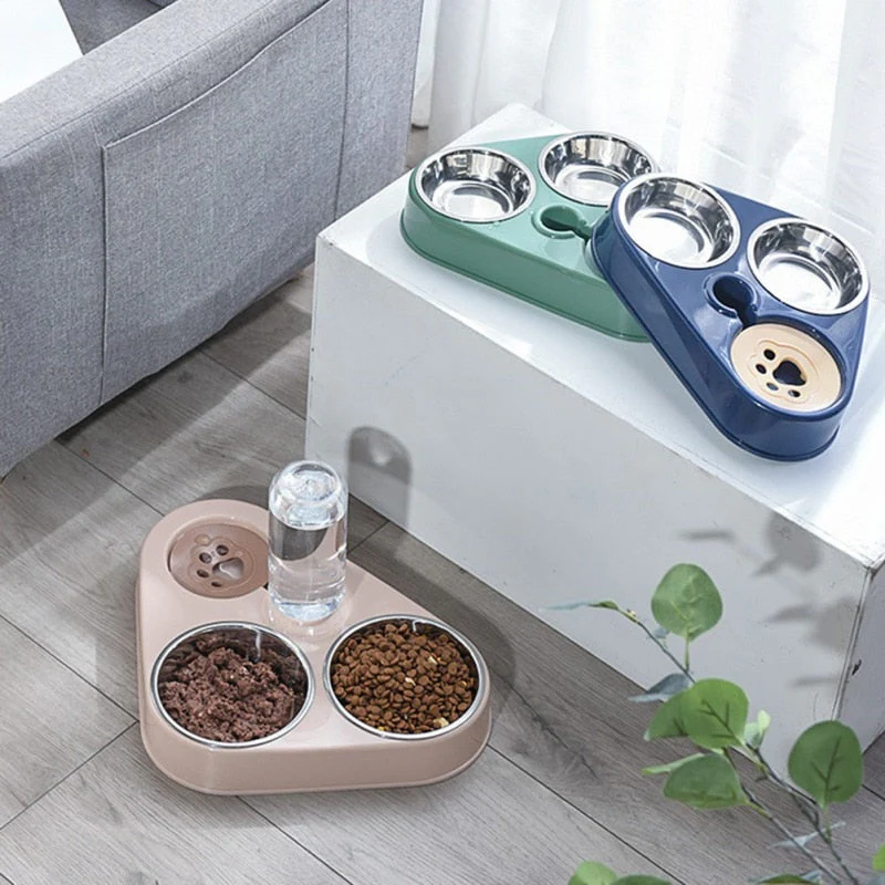 3in1 Stainless Steel Pet Food Bowl - Image 7