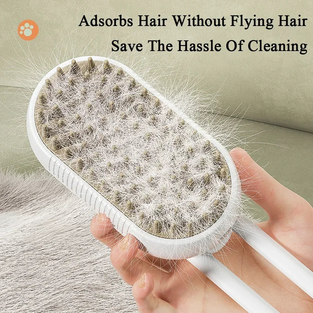 3in1 Steamy Electric Pet Brush - Image 4