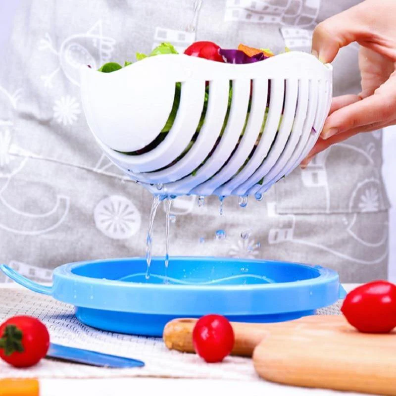 3in1 Vegetable Draining Cutter Basket - Image 8