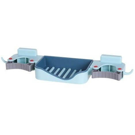 3in1 Wall-Mounted Soap Mop Rack Holder - Image 6