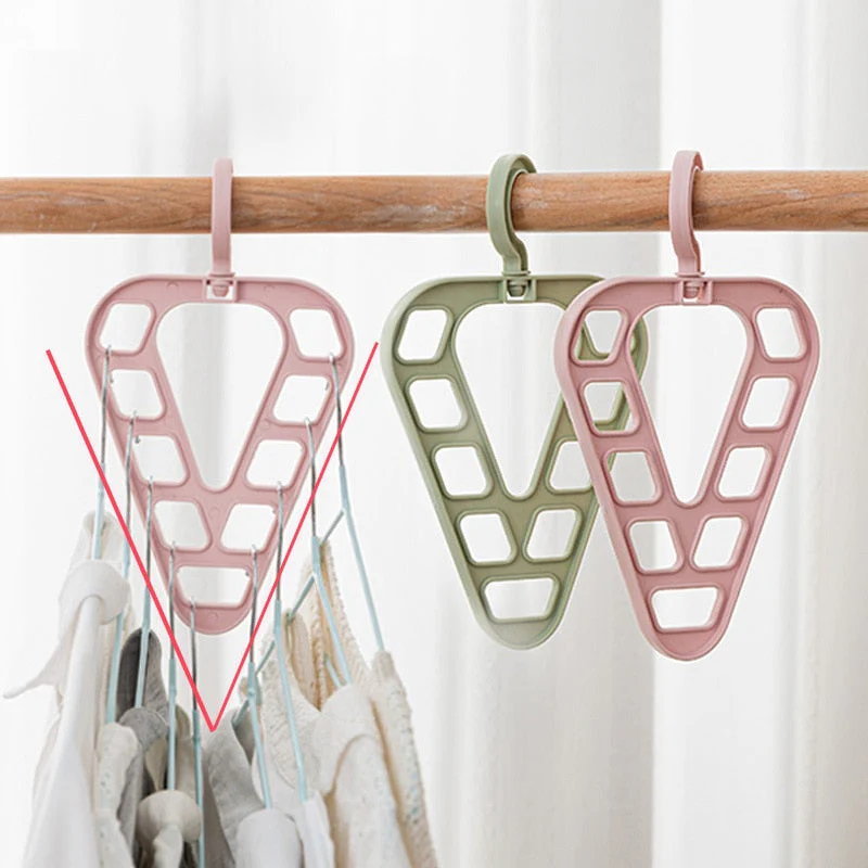 3pcs 9-Hole Magic Clothes Hanger Closet Organizer - Image 11