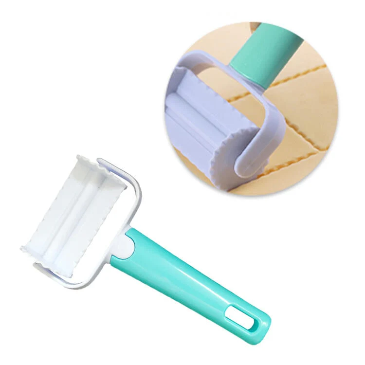 3Pcs Cake Decorating Dough Cutter Roller - Image 6