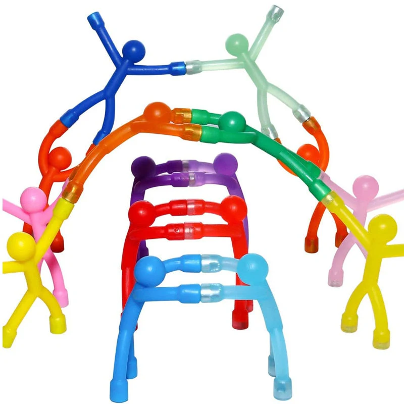 3Pcs Magnetic Humans Anti Stress Toy - Image 4