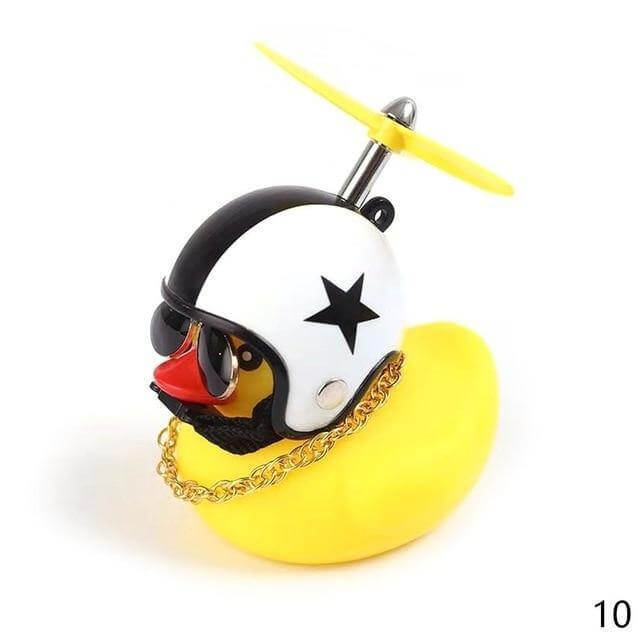 3pcs Mission Serious Car Duck with Helmet - Image 10