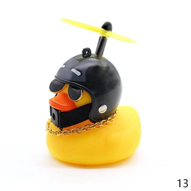 3pcs Mission Serious Car Duck with Helmet - Image 11