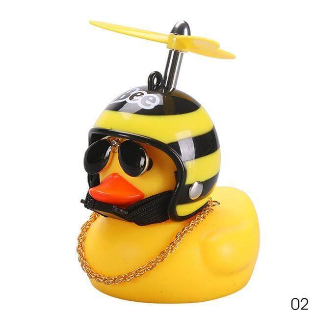 3pcs Mission Serious Car Duck with Helmet - Image 12