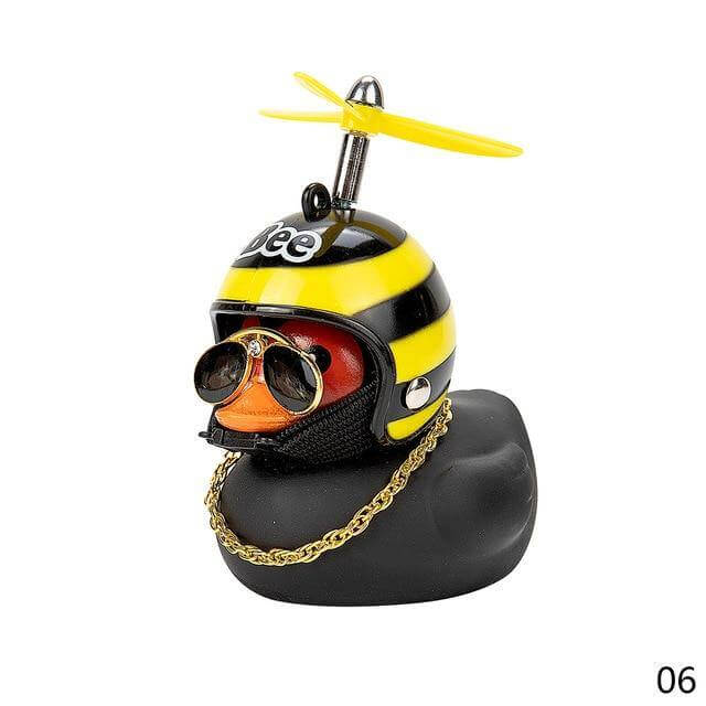 3pcs Mission Serious Car Duck with Helmet - Image 15