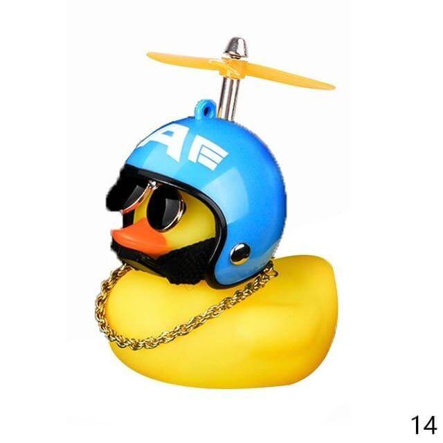 3pcs Mission Serious Car Duck with Helmet - Image 16