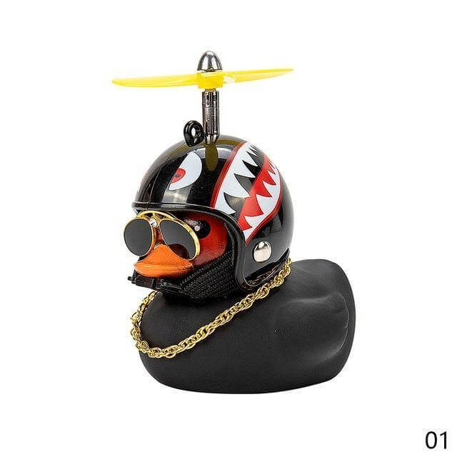 3pcs Mission Serious Car Duck with Helmet - Image 18