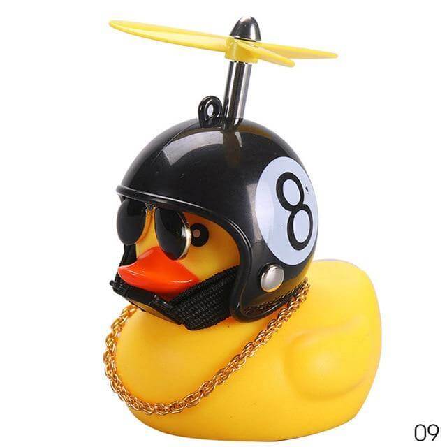3pcs Mission Serious Car Duck with Helmet - Image 5