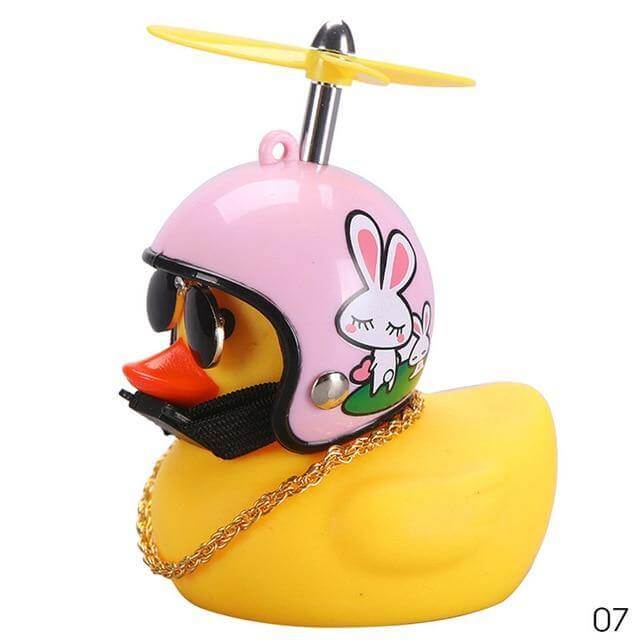 3pcs Mission Serious Car Duck with Helmet - Image 8