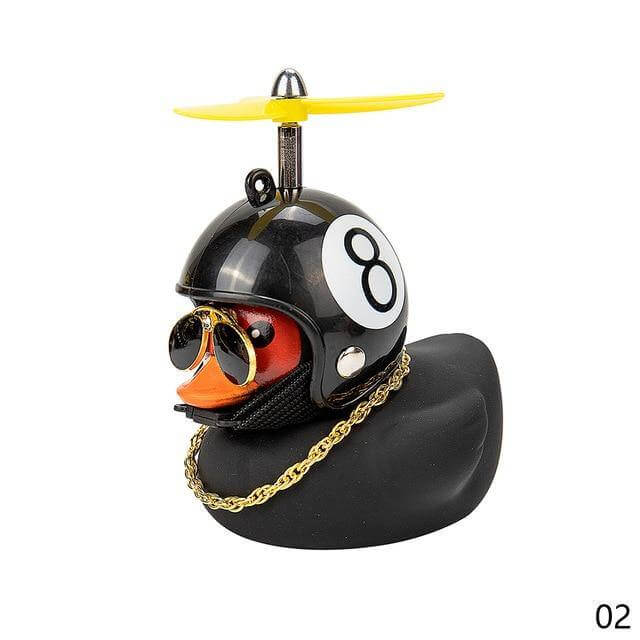 3pcs Mission Serious Car Duck with Helmet - Image 9