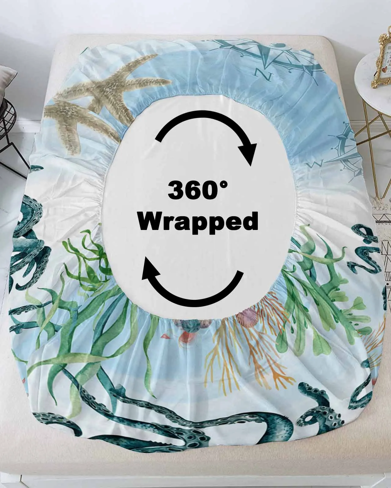 3pcs Octopus Eye Floral Comfortable Duvet Cover Bedding Set - Image 8