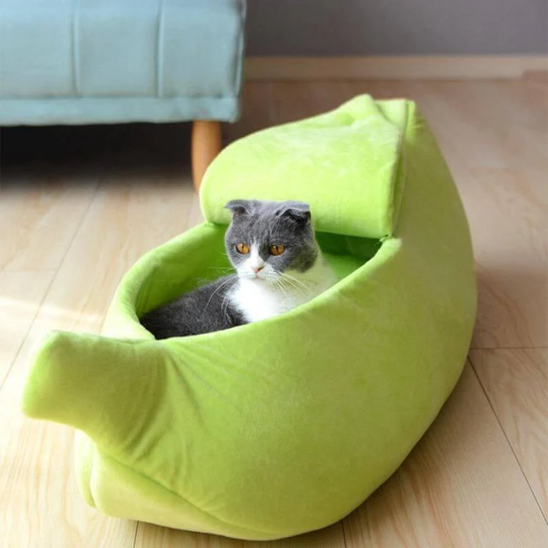 4 Colors Cute Banana Peel Cat House - Image 2