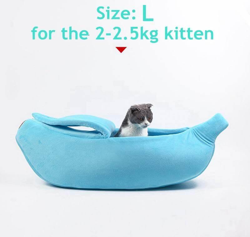 4 Colors Cute Banana Peel Cat House - Image 6