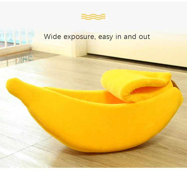4 Colors Cute Banana Peel Cat House - Image 9