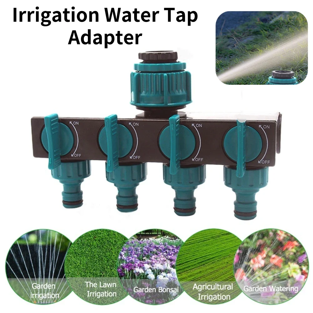 4-Way Garden Tap Water Splitter - Image 3