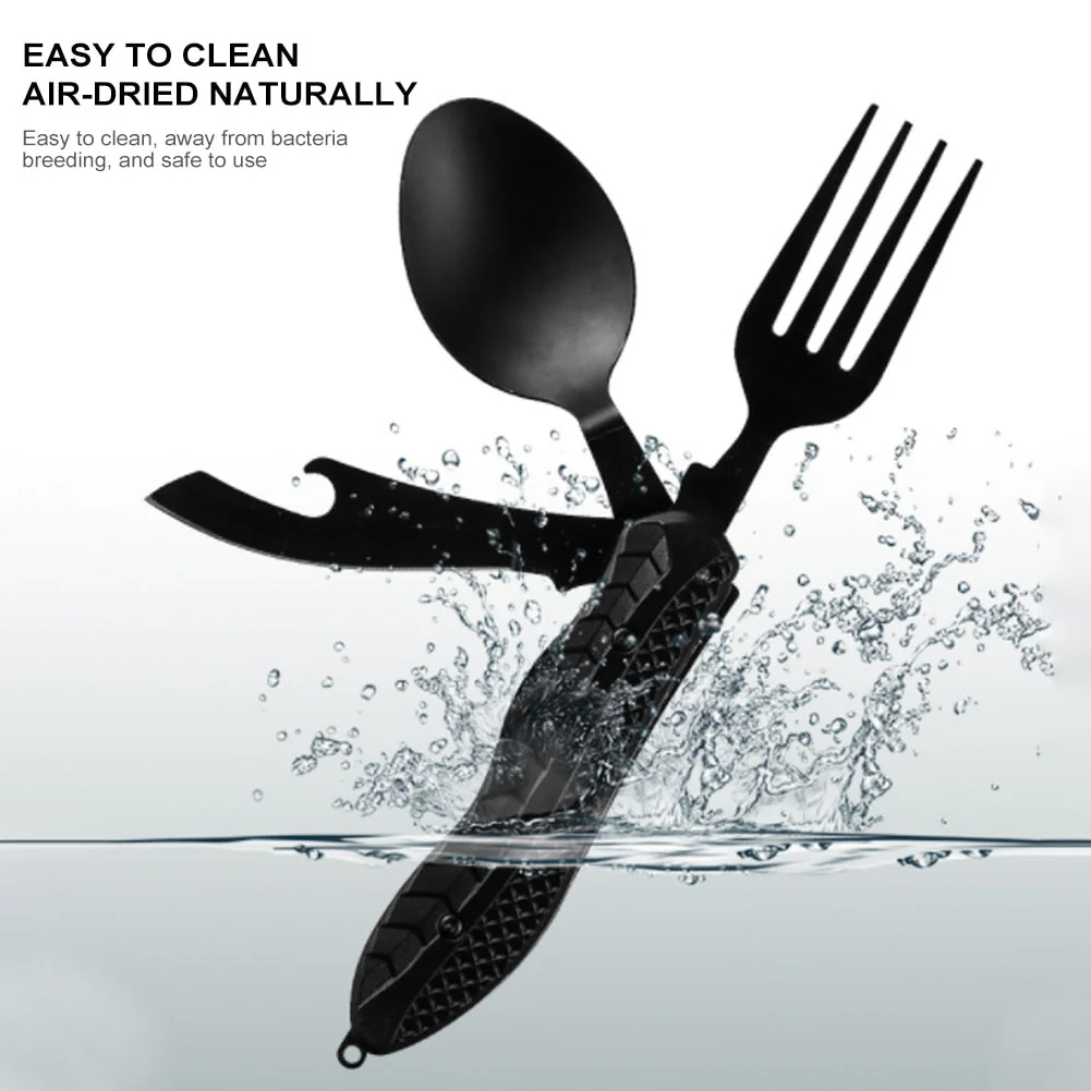 4in1 Easy Cary Travel Cutlery Tool - Image 8
