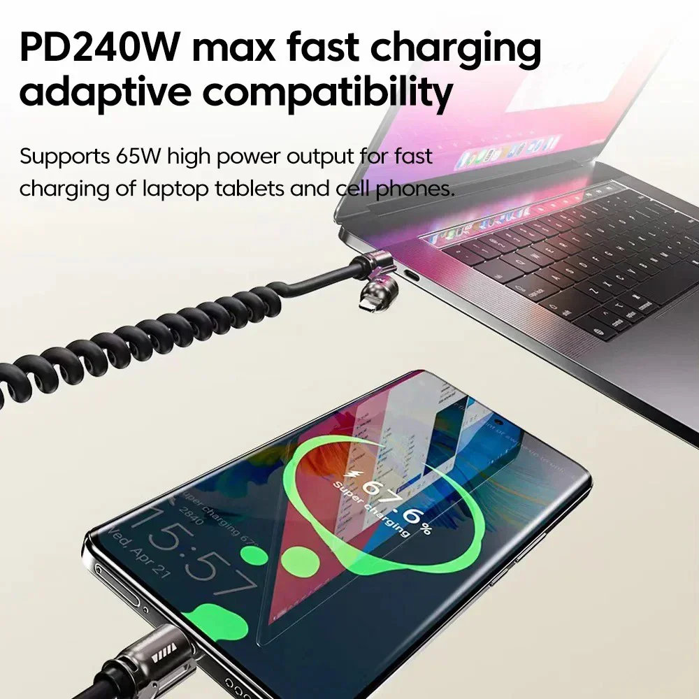 4in1 Extendable Universal Fast Charging Data Cable - Image 3
