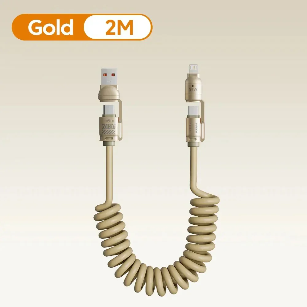 4in1 Extendable Universal Fast Charging Data Cable - Image 8