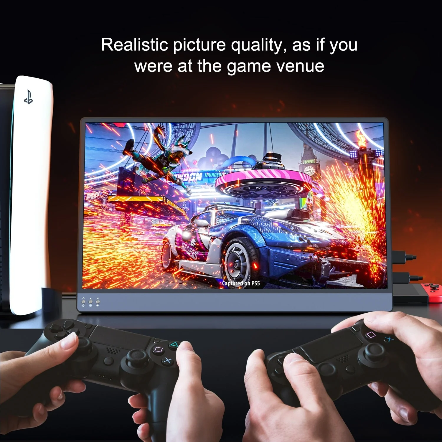 4K Portable Ultra View External Monitor - Image 2