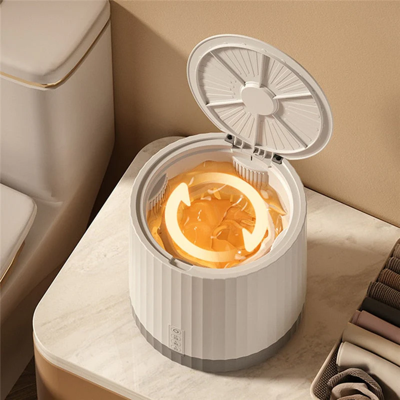 4L Mini Portable Rotating Turbine Washing Machine - Image 3
