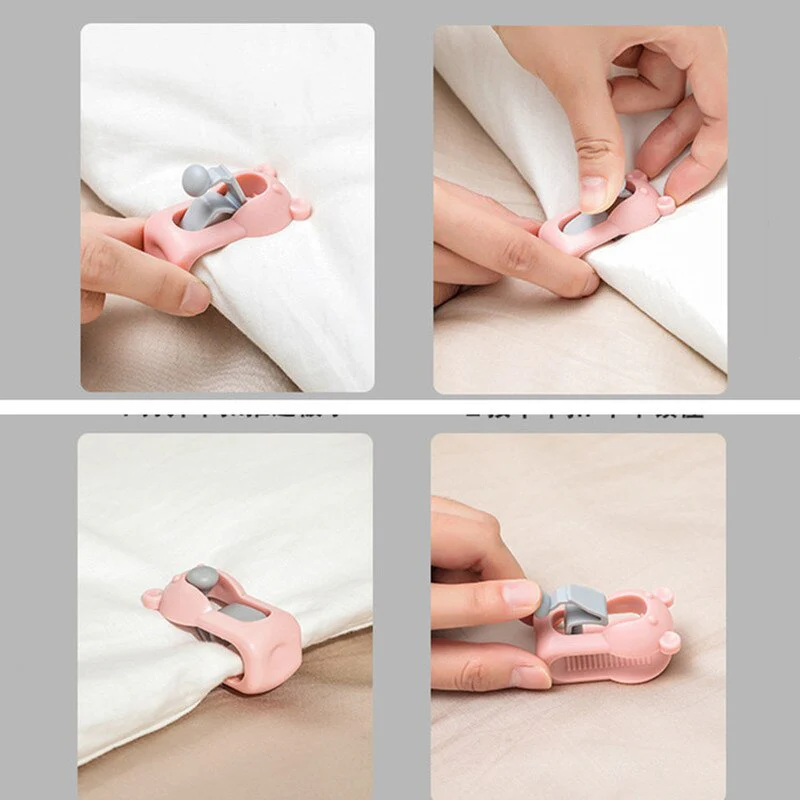 4Pcs Bear Non-slip Bed Clips - Image 4