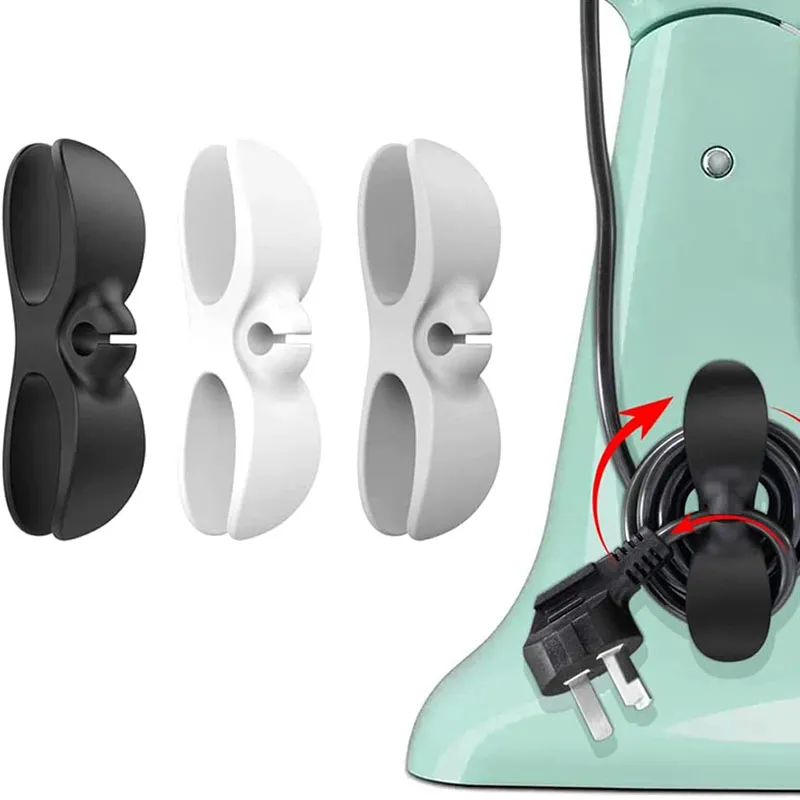 4Pcs Cable Organizer Cord Winder - Image 8