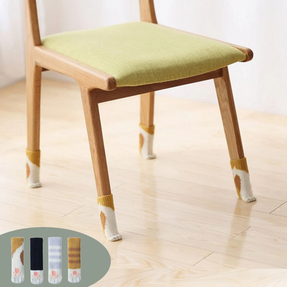 4pcs Cute Chair Anti Slip Leg Pads - Image 3
