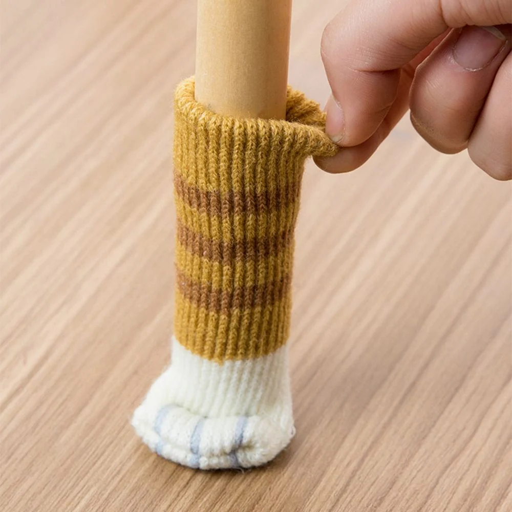 4pcs Cute Chair Anti Slip Leg Pads - Image 4