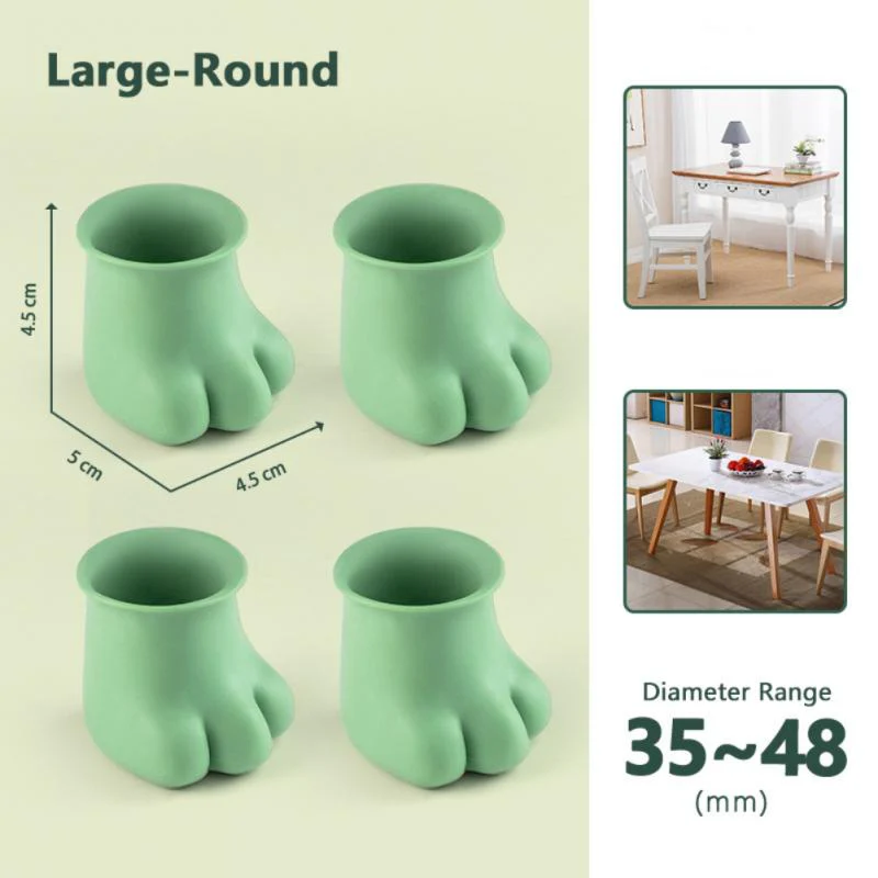 4Pcs Non-Slip Cat Paw Furniture Leg Cover - Image 11
