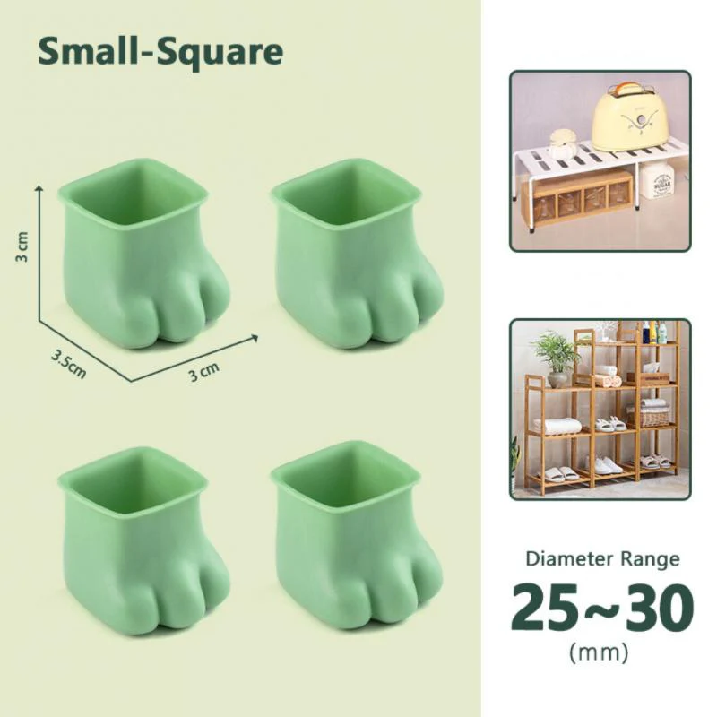 4Pcs Non-Slip Cat Paw Furniture Leg Cover - Image 12