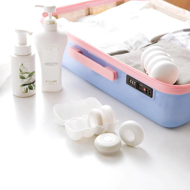 4pcs Refillable Travel Shampoo Lotion Organizer Set - Image 3