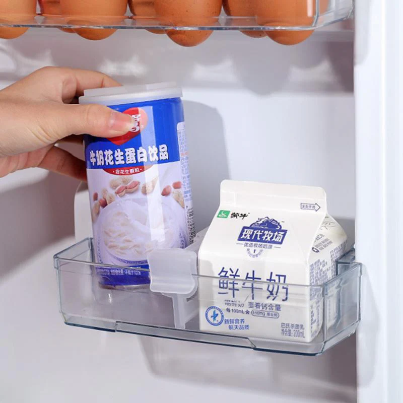 4pcs Retractable Refrigerator Shelf Organizer Divider - Image 3