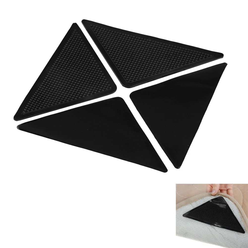 4pcs Reusable Non Slip Carpet Stickers - Image 6