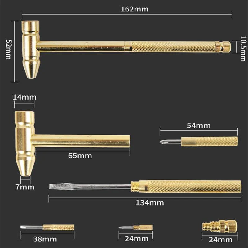 5 in 1 Small Multifunctional Portable Hammer - Image 2
