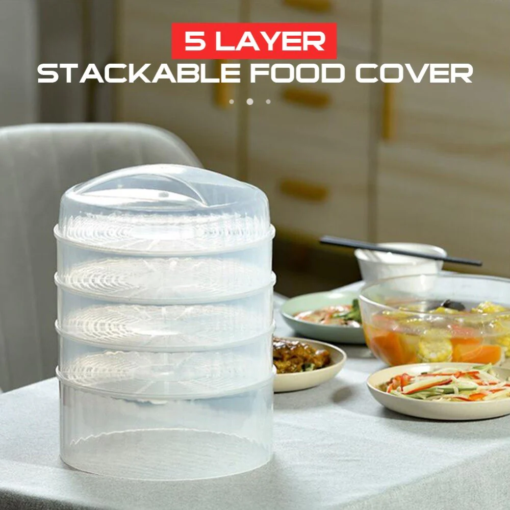 5-Tier Transparent Food Storage Container - Image 10