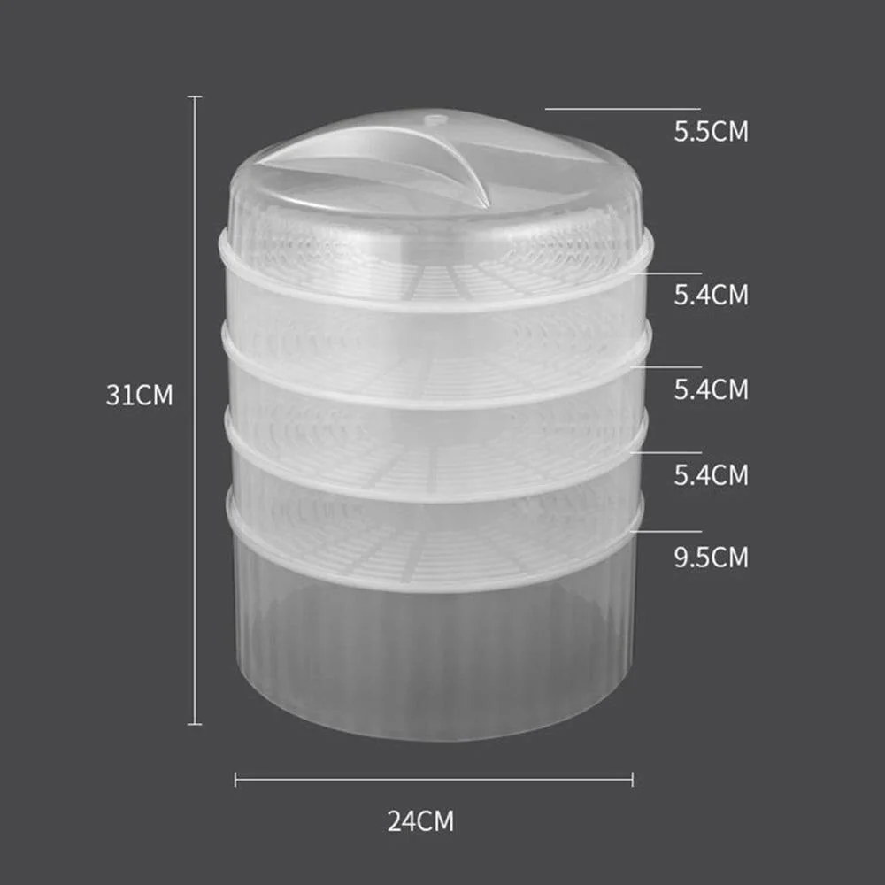 5-Tier Transparent Food Storage Container - Image 4