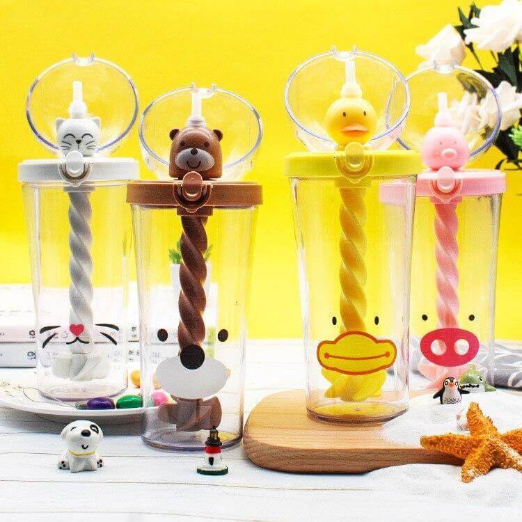 500ML Creative Cartoon Mixing Cup - Image 13
