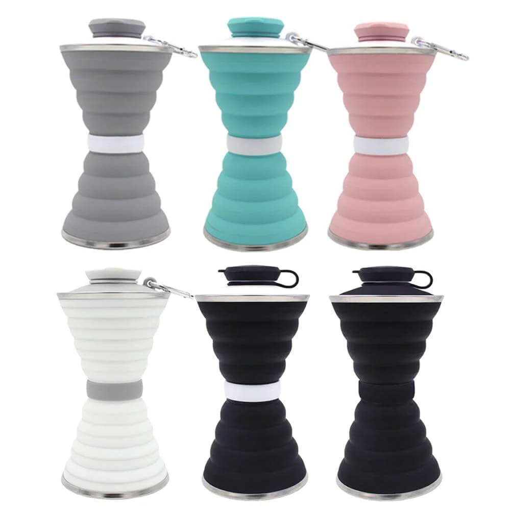 500mL Foldable Soft Silicone Bottle - Image 11